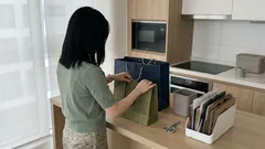 서랍에서 종이봉투 우르르 끝, 손잡이별 종이봉투 접는 법 정리