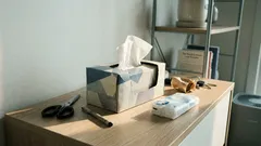 티슈 빈 상자로 포켓티슈 한 번에 수납하는 미니 박스티슈 만들기