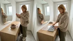 뚜껑 달린 제빙 트레이로 액세서리 정리 끝내는 법