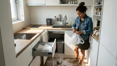 싱크대에서 레지봉투 쏟아질 때, 안 망가지게 보관하는 법