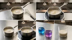 비 오는 날 어울리는 비건 컵디저트: 수국 젤리 & 두유 쿠즈(葛) 푸딩 만들기