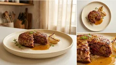 고기 없이도 든든한 팥 햄버그: 삶은 팥으로 만드는 촉촉한 식물성 패티