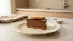 오븐 없이 섞고 굳히기만—로투스 바닥 생초콜릿 버터 케이크 레시피