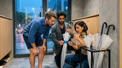 비 오는 날 우산 분실 방지, 털실로 우산 손잡이 마커 만드는 법