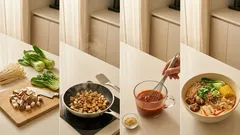 전자레인지 5분 마라탕: 두유 한 컵으로 매운맛은 부드럽게, 한 그릇 완성