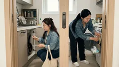 다이소 북엔드 하나로 주방 하부장 수납이 달라지는 3가지 방법