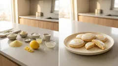 쌀가루로 바삭하게—레몬 제스트 향 살린 상큼한 레몬 아이싱 쿠키 레시피